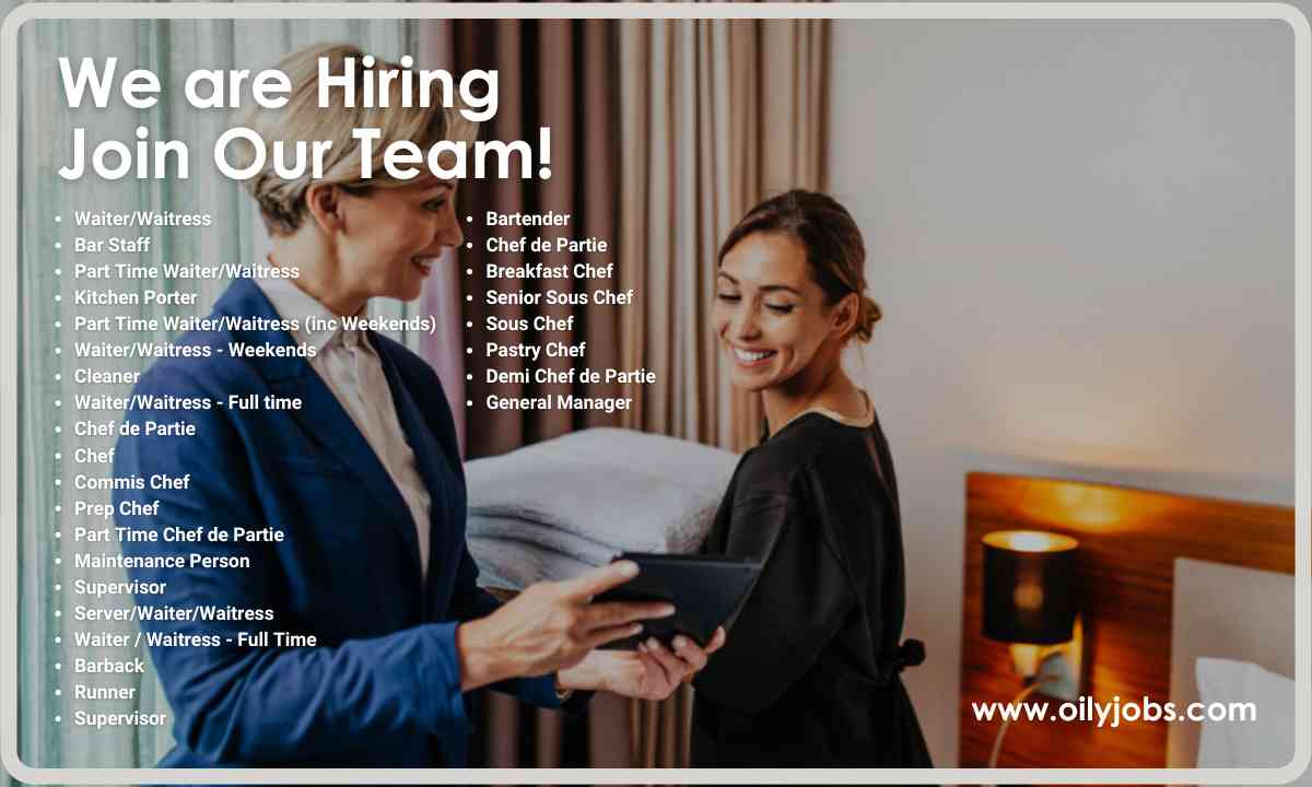 Hotel & Resorts Jobs London , United Kingdom