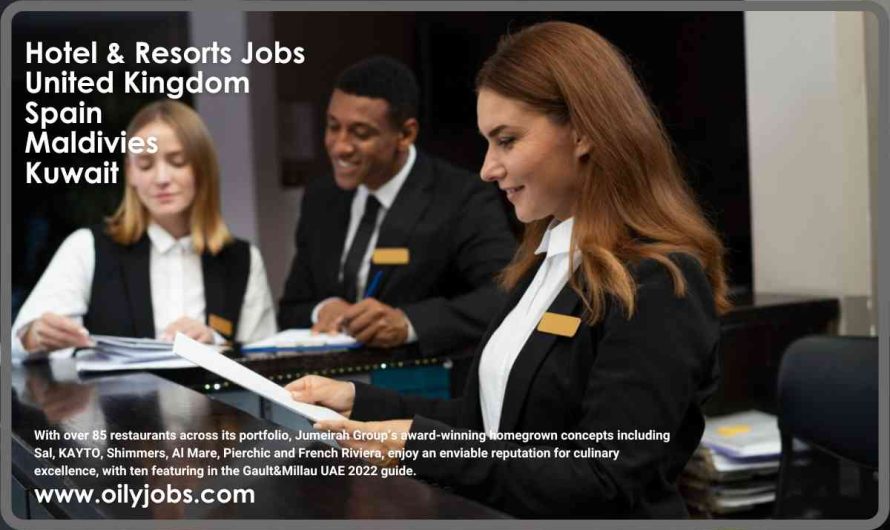 Hotel & Resorts Jobs United Kingdom , Spain , Maldives