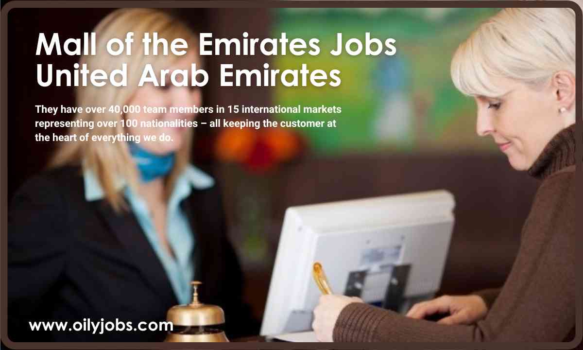 Mall of Emirates Jobs United Arab Emirates