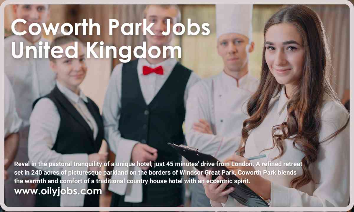 Coworth Park Hotel Jobs United Kingdom