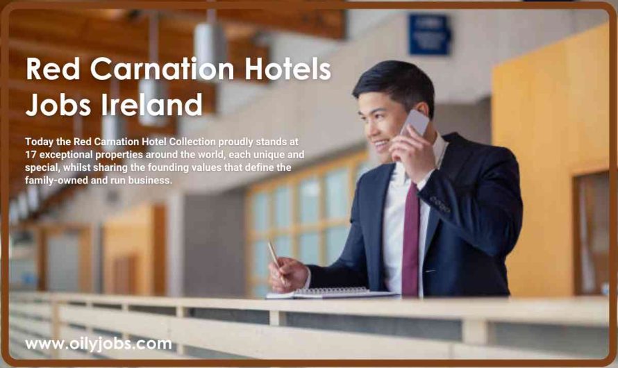 Red Carnation Hotel Jobs Ireland