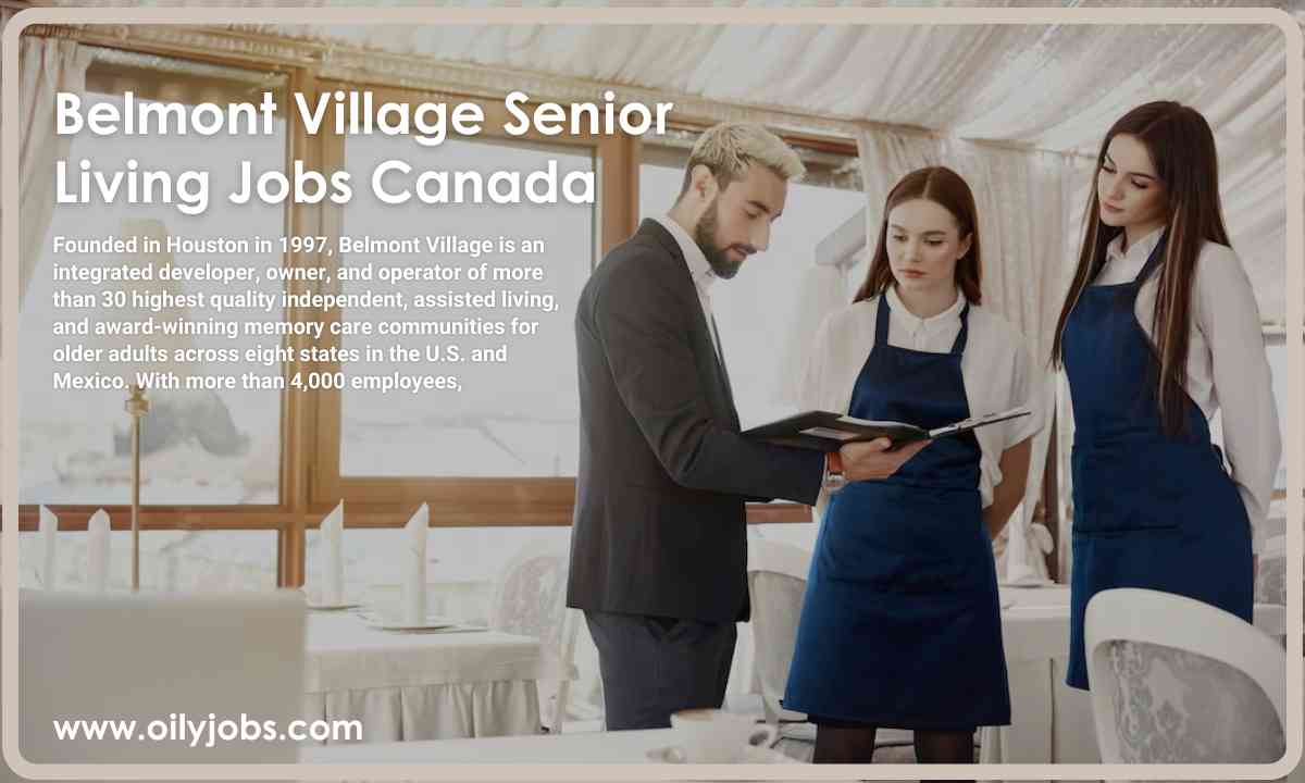 Belmont Village Jobs Canada