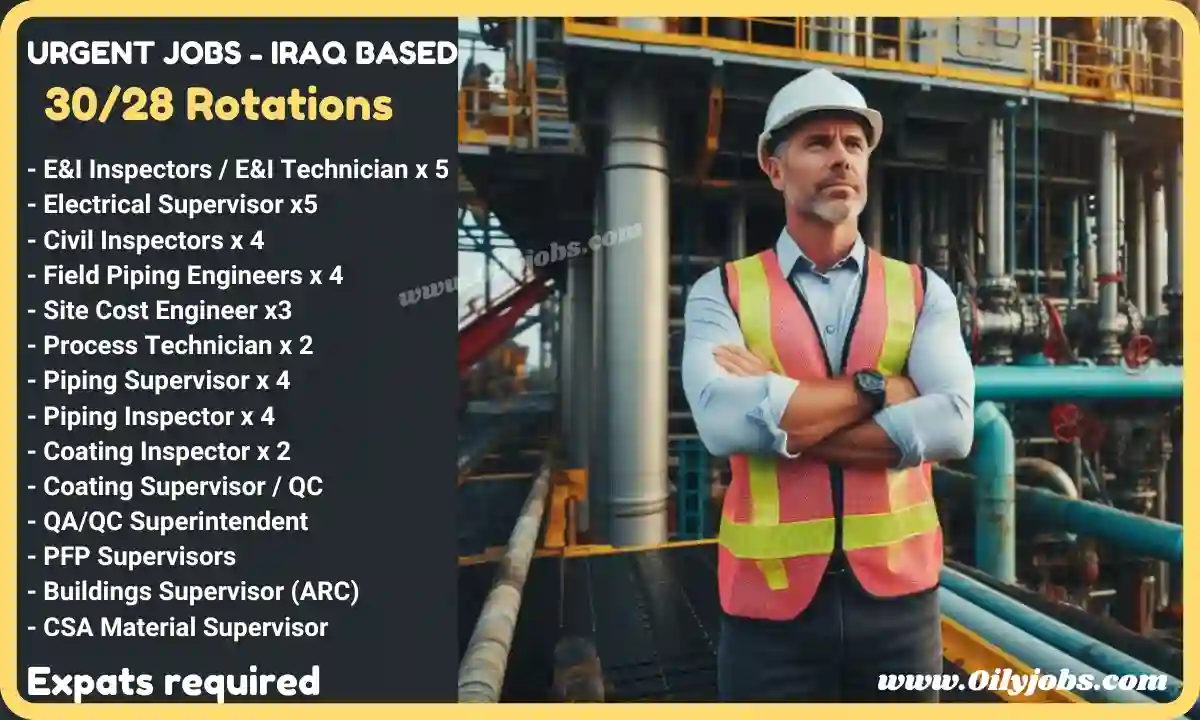 30/28 Rotations Iraq Jobs