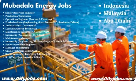 Mubadala Energy Jobs in Malaysia Indonesia UAE