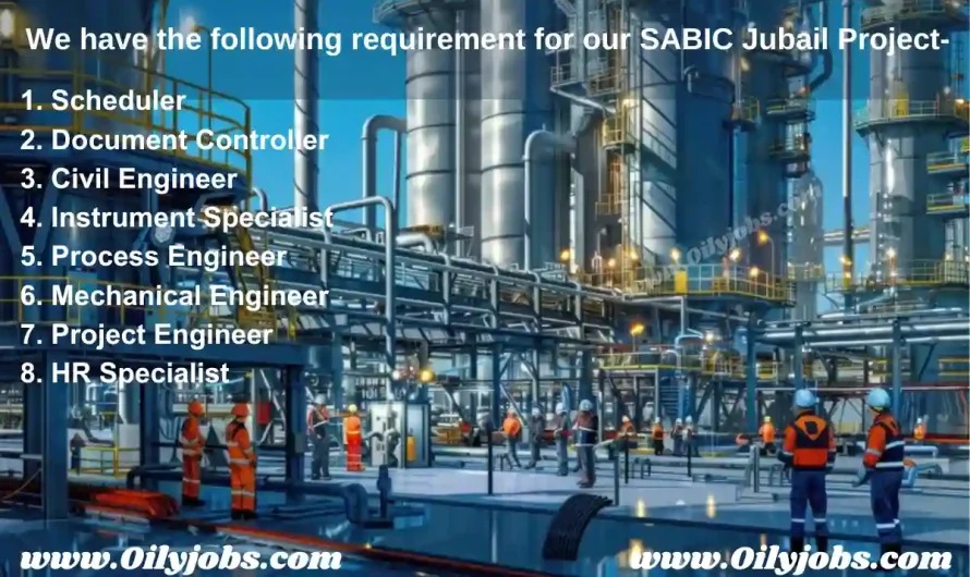 SABIC Jubail Project Jobs Saudi Arabia