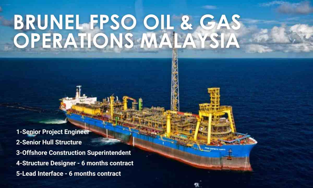 Brunel FPSO Oil & Gas Operations Malaysia